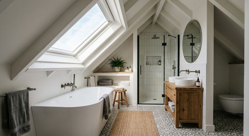 Attic Bathroom Remodeling in Addison County, VT