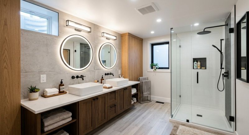 Basement Bathroom Remodeling in Addison County, VT