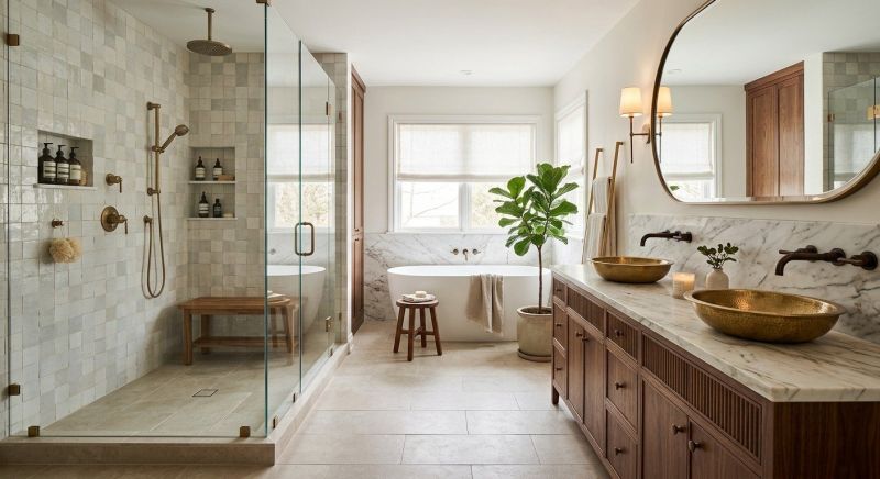 Luxury Bathroom Installation in Addison County, VT