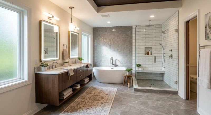 Master Bathroom Remodeling in Addison County, VT