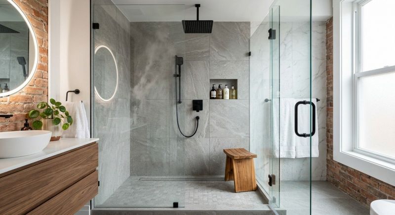 Shower Enlargement in Vergennes, VT