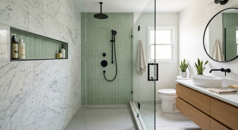 Shower Renovation in Huntington, VT
