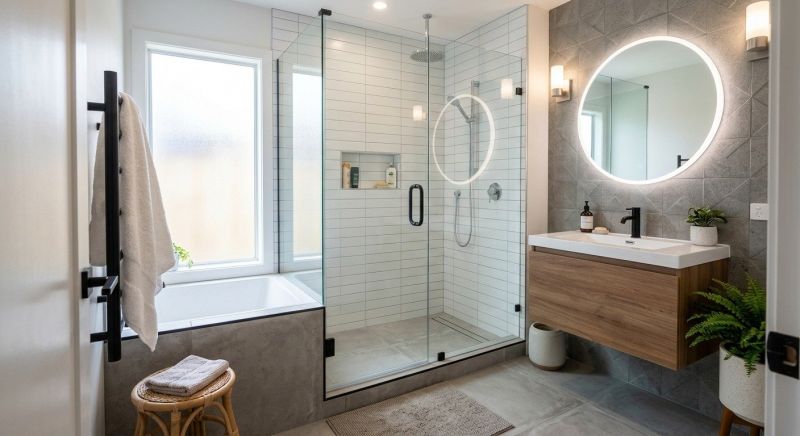 Tub To Shower Conversion in Bristol, VT