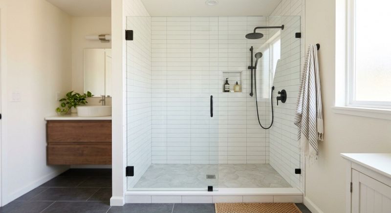 Tub To Shower Conversion in Pittsfield, VT