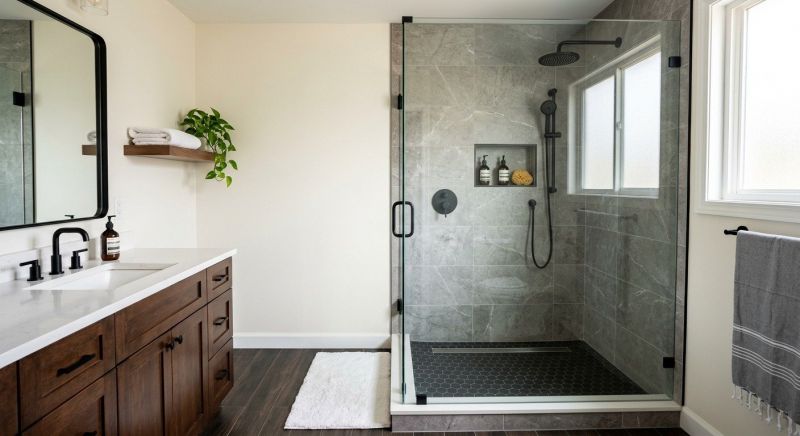 Tub To Shower Conversion in Vergennes, VT